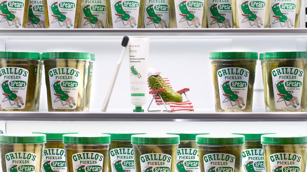 Grillo Debuts Cucumber Dill Toothpaste for National Pickle Day: 'It's Actually Pretty Refreshing'