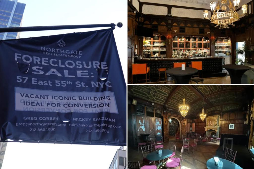 NYC's famed Friars Club is headed to a foreclosure auction later this month after a series of financial setbacks