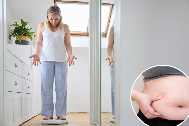 5 signs that your weight problems are caused by hormones - check your butt and stomach 'pouch'

