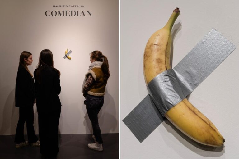 How a viral banana taped up was worth $1 million

