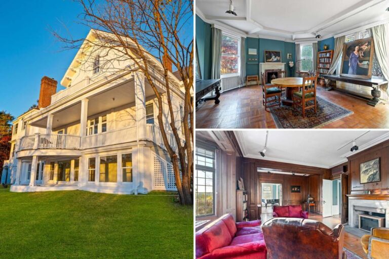 Exclusive | Bronx mansion of late lyric poet Stanley Moss sees price cut by nearly $1 million just months after his death

