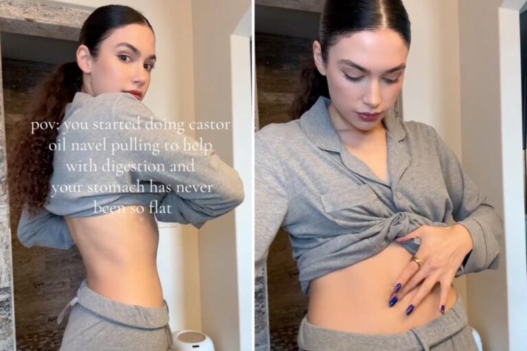 Influencers insist 'navel tucks' make their stomachs 'so flat' - but does it really work?

