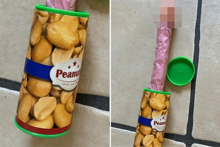 Mom was horrified after Shein's X-rated surprise in a can of peanuts

