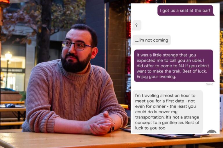 Exclusive | Wild NJ single's first date suggestion sparks outrage: 'I dodged a bullet'


