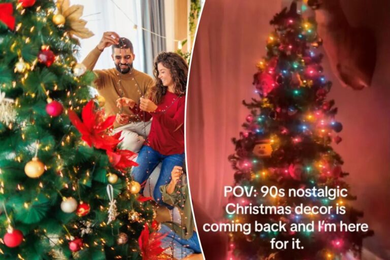 Gen Z Divides 'Too Extra' 1990s Christmas Decor Trend: 'Too Old'

