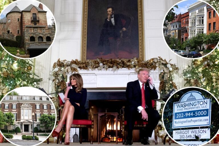 D.C. luxury real estate agents are bracing for a flurry of high-dollar sales as power players flock to the city for Trump's return

