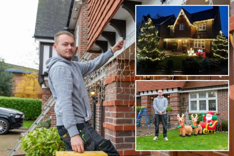 I put up Christmas lights for other people - business is booming for my holiday rush

