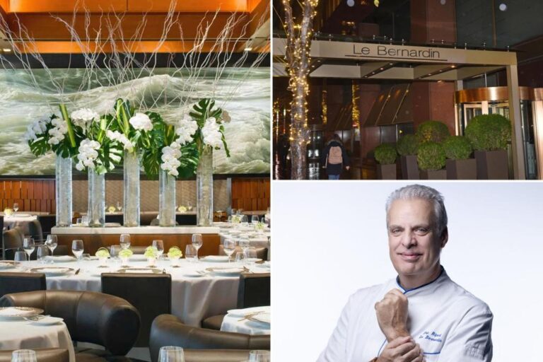 NYC seafood mecca Le Bernardin named best US restaurant once again in global survey - as Michelin awards await

