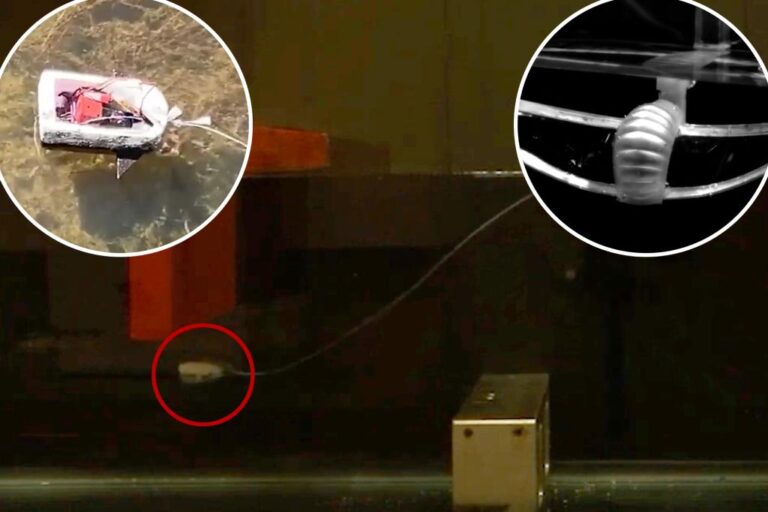 Strange 'swimming robot' was inspired by manta rays: video

